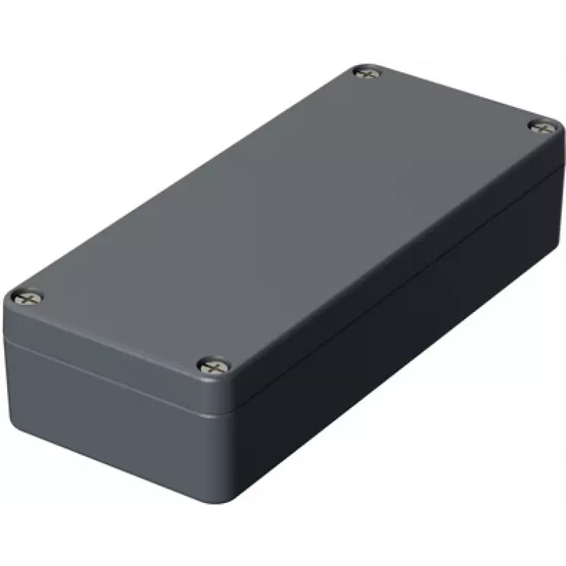 BOPLA Alu-Top custodia universale, alluminio, grigio argento (RAL 7001), 150 x 64 x 34 mm 01103000.MT1