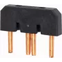 Eaton 281191 ponticello per morsetti in serie ZB2.5, 10 poli, 24 A, 800 V, grigio