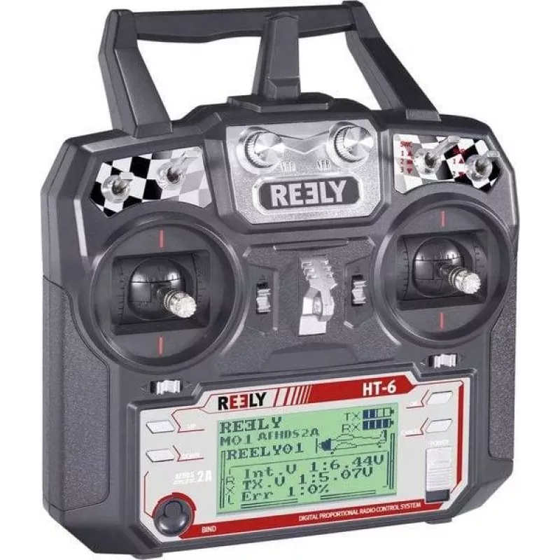 Reely HT-6 sistema radio 6 canali 2,4 GHz AFHDS con ricevitore 1310037