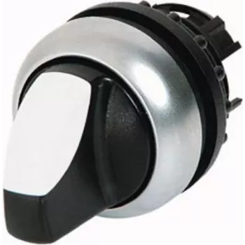 Eaton 284393 interruttore rotativo ON/OFF bipolare, 20 A, 690 V AC, montaggio a incasso, nero/argento