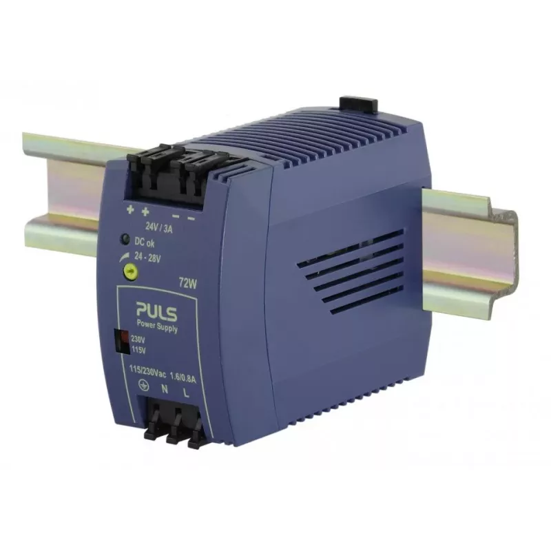 PULS MiniLine ML70.100 alimentatore per guida DIN 24V DC 3A 72W
