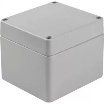 Bopla custodia universale 100 x 100 x 81 mm alluminio grigio argento (RAL 7001) A 116 01116000.H