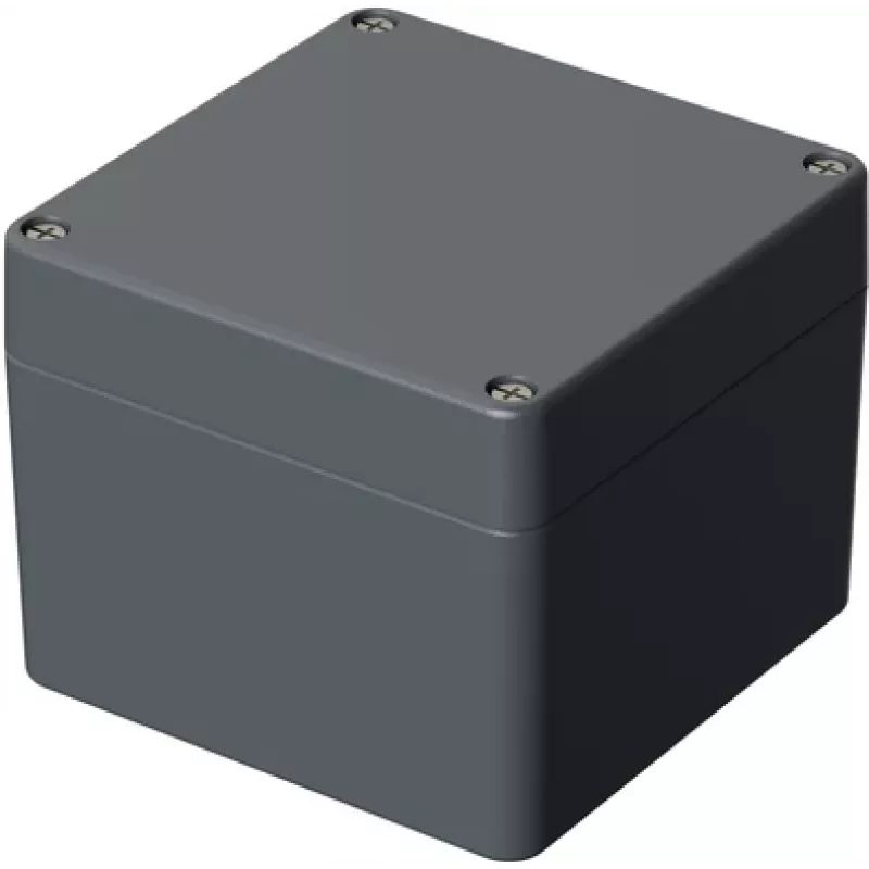 Bopla custodia universale 100 x 100 x 81 mm alluminio grigio argento (RAL 7001) A 116 01116000.H