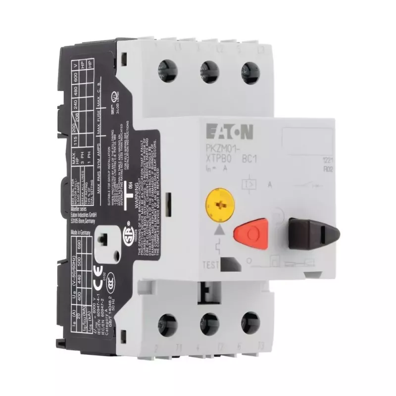 Eaton PKZM01-25 interruttore di protezione motore tripolare 25A 288893