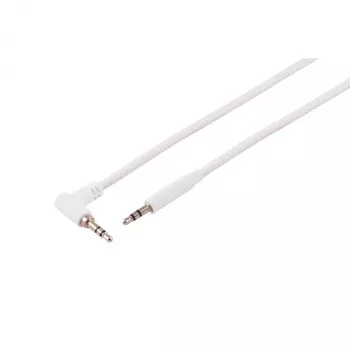 S CONN maximum connectivity cavo audio 3,5mm TRS angolare su dritto bianco 1,2m 14-07126