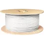 S CONN MAXIMUM CONNECTIVITY cavo coassiale SAT 1,0/4,6, schermatura quadrupla, CCS, >110 dB, 500 m, bianco 15-40005006