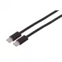 S CONN MAXIMUM CONNECTIVITY cavo di ricarica USB-C a USB-C intrecciato 2m nero 60W PD USB 2.0 14-21035