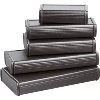 Bopla ABPH 1000-200 custodia universale 200 x 106 x 32 mm alluminio nero 84106200.H