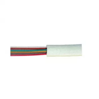 S CONN MAXIMUM CONNECTIVITY cavo telefonico al metro, 6 conduttori, piatto, bianco, 100 m 76117-