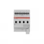 ABB SA/S4.10.2.2 Attuatore di commutazione KNX, 4 canali, 10 A, guida DIN 2CDG110258R0011