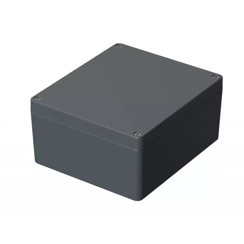 BOPLA 01140000.MT1 A 140 contenitore universale, alluminio, 200 x 230 x 111 mm, grigio argento (RAL 7001)