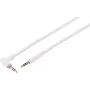S CONN MAXIMUM CONNECTIVITY cavo audio TRS da 3,5mm angolare a diritto, bianco, 2m 14-07036
