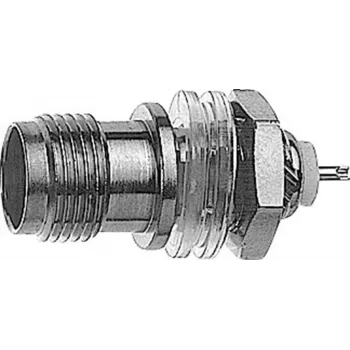 Telegärtner connettore femmina TNC da incasso, isolato, 50 Ohm, connessione a saldare, nichel/oro (J01011A0013)