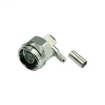 Telegärtner connettore maschio N angolare a crimpare per RG-223/U, RG-142 B/U (J01020A0036)