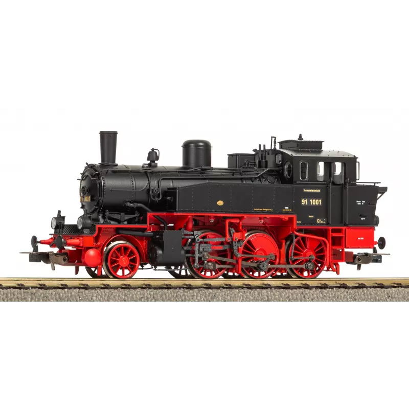 PIKO 50743 H0 locomotiva a vapore BR 91 DRG Epoca II