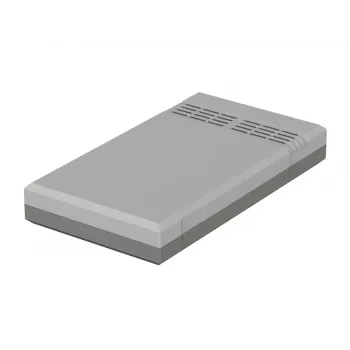 BOPLA EG 2030 L custodia da tavolo 200 x 112 x 30 mm polistirene grigio chiaro RAL 7035 32203012