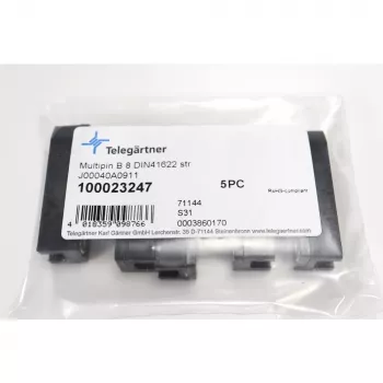 Telegärtner DIN 41622 Tipo B presa PCB asimmetrica 8 poli, connessione a saldare J00040A0911