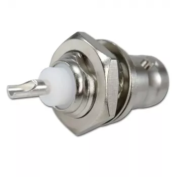 Telegärtner presa BNC da incasso 50 Ohm, conduttore interno argentato, UG-1094/U (J01001B0615Z)