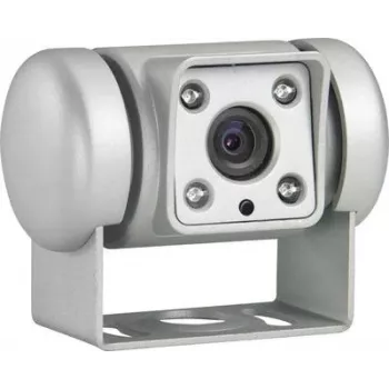 Dometic PerfectView CAM 45 NAV telecamera posteriore con filo con funzione specchio, visione notturna IR, riscaldamento integrato, argento 9600000525