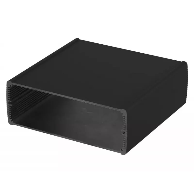 Bopla custodia universale 200 x 210 x 74 mm alluminio nero ABP 2070-200 84207200.MT1