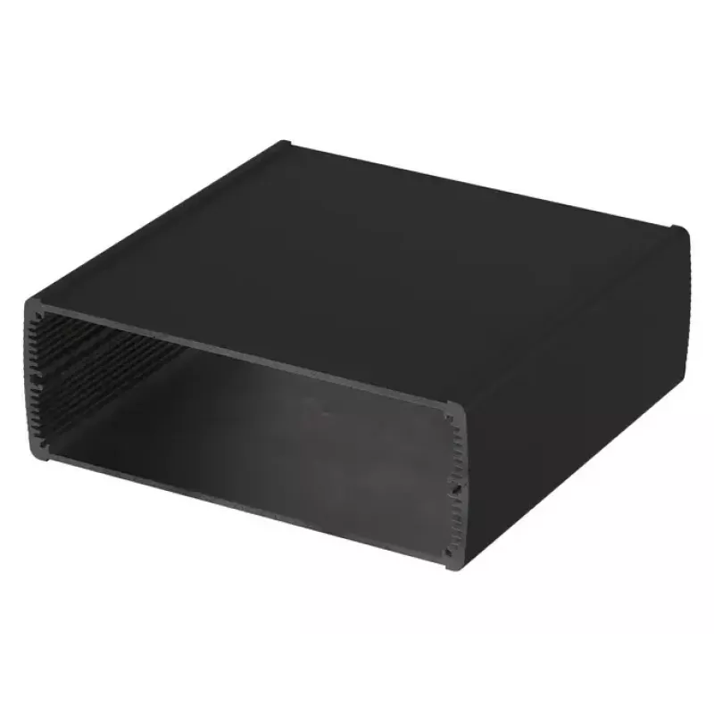 Bopla custodia universale 200 x 210 x 74 mm alluminio nero ABP 2070-200 84207200.MT1