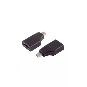 SHIVERPEAKS adattatore USB-C su HDMI 4K60Hz, USB-C maschio su HDMI femmina, 0,15m, nero (BS14-05055)