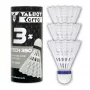 TALBOT TORRO Tech 350 Medium volano in nylon per badminton, bianco/blu, 1 pezzo 479112