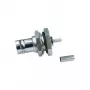Telegärtner BNC presa a incasso crimp/crimp 50 Ohm per RG-316/U, nichel/oro