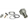 Telegärtner BNC presa a incasso crimp/crimp 50 Ohm per RG-316/U, nichel/oro