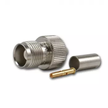 TELEGÄRTNER TNC presa per RG-58, 50 Ohm, crimp/saldatura, DC-11 GHz