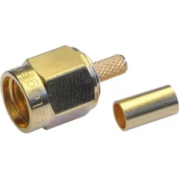 TELEGÄRTNER SMA connettore maschio crimp/saldatura per G08 (RD-316) oro J01150A0021