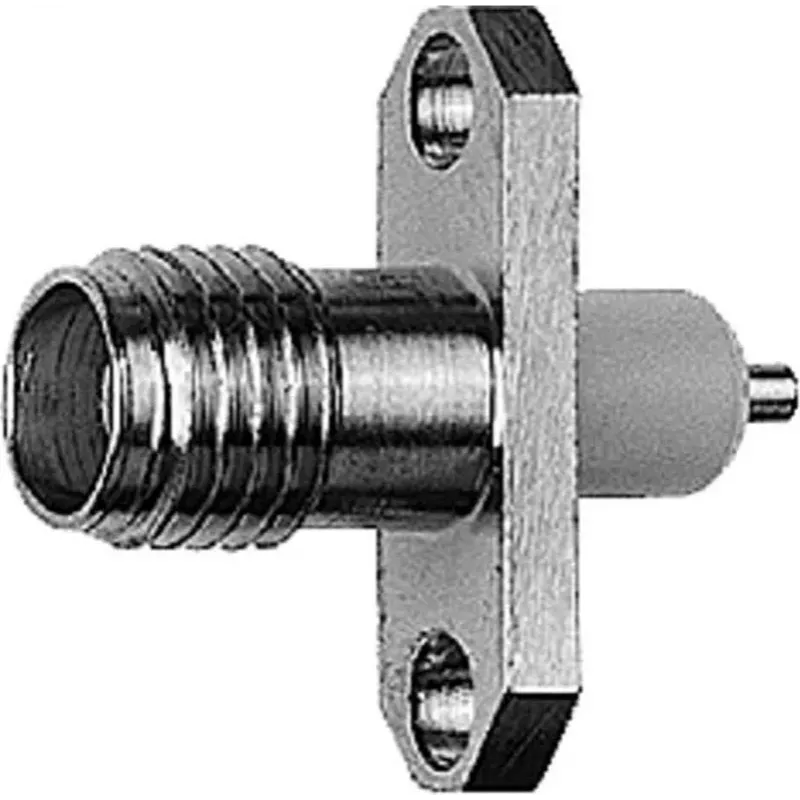 Telegärtner SMA presa a incasso con flangia Z28, oro (standard) - 5 pezzi (J01151A0631)