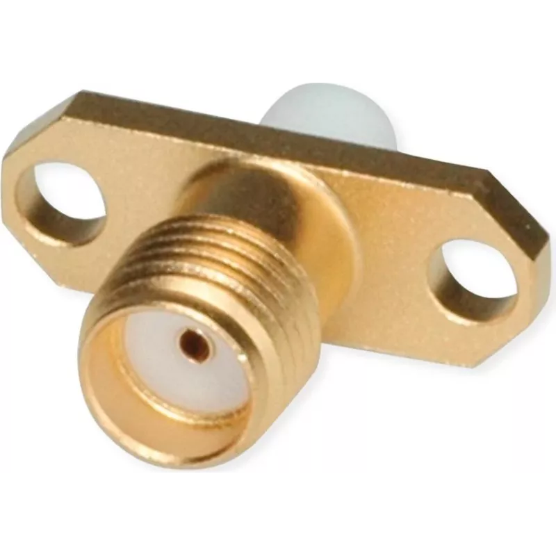 Telegärtner SMA presa a incasso con flangia Z28, oro (standard) - 5 pezzi (J01151A0631)