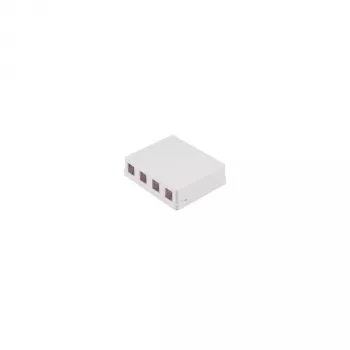 S CONN MAXIMUM CONNECTIVITY placca keystone, 4 porte, bianco 08-10117