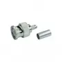 Telegärtner Connettore BNC maschio crimp Professional, 50 Ohm, per LMR-240, confezione da 5