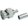 Telegärtner Connettore BNC maschio crimp Professional, 50 Ohm, per LMR-240, confezione da 5
