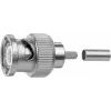 Telegärtner Connettore BNC maschio crimp Professional, 50 Ohm, per LMR-240, confezione da 5