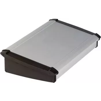 Bopla TOPLINE ATPH 1850-200 Custodia a consolle in alluminio 200 x 181 x 53 mm grigio grafite RAL 7024 92850200.MT 2
