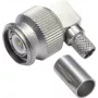 Telegärtner Connettore TNC maschio crimp a 90°, 50 Ohm, per cavo G30, confezione da 5 J01010A0037