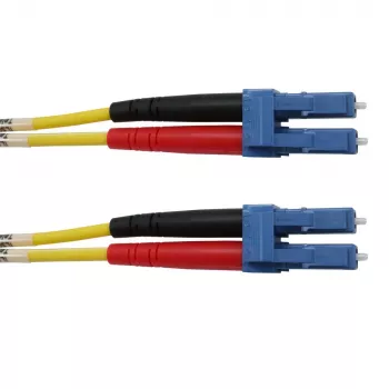 TELEGÄRTNER Cavo patch LC a LC Single-Mode OS2 duplex, 5 m, giallo