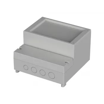 Bopla RCP 170 F Custodia per controllo 166 x 161 x 109,5 mm ABS grigio chiaro 41170609