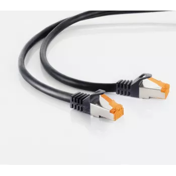 S CONN MAXIMUM CONNECTIVITY Cavo patch outdoor Cat.6A S/FTP, 3 m, nero 08-26045