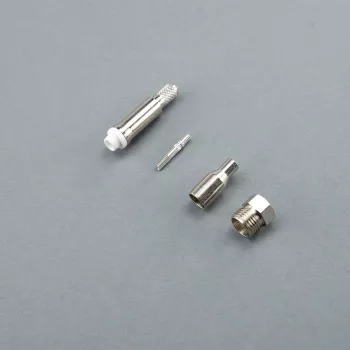 Telegärtner connettore femmina FME a crimpare per RG-316/U, 50 Ohm, nichel/oro, 1 pz. J01701A0008Z