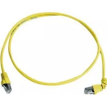 Telegärtner 100008019 cavo patch CAT 6a S/FTP, RJ45, 1 m, giallo, LSZH, ignifugo