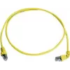 Telegärtner 100008019 cavo patch CAT 6a S/FTP, RJ45, 1 m, giallo, LSZH, ignifugo