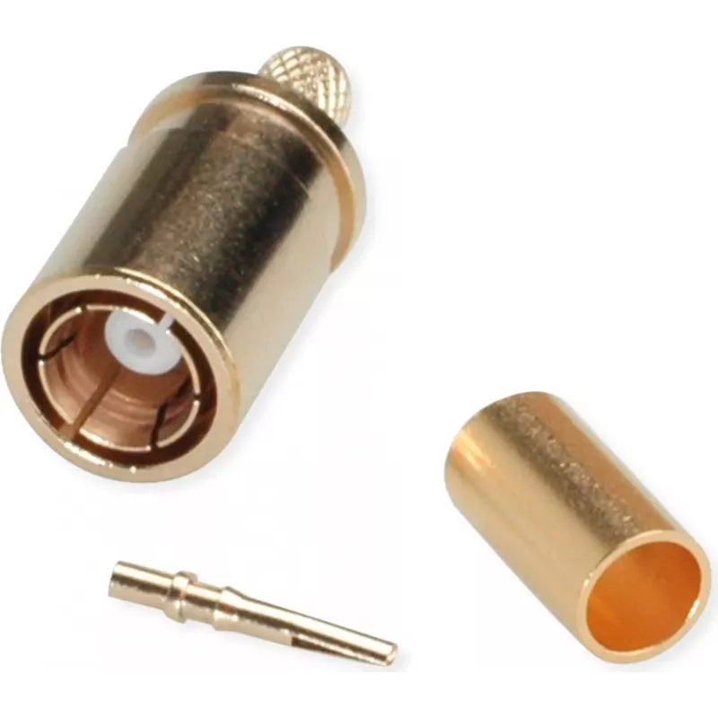 Telegärtner connettore femmina SMB dritto per montaggio su PCB e pannello 50 Ohm J01161A0691