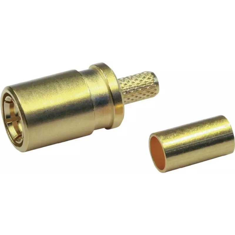 Telegärtner connettore femmina SMB dritto per montaggio su PCB e pannello 50 Ohm J01161A0691