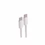 SHIVERPEAKS cavo di ricarica USB-C, USB 2.0, 60W, bianco, tessuto intrecciato, 0,5m (BS14-21016)