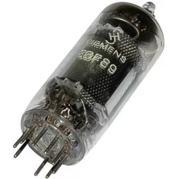 SIEMENS EBF 89 = 6 DC 8 valvola a vuoto doppio diodo-pentodo a mu variabile, zoccolo noval, 9 pin