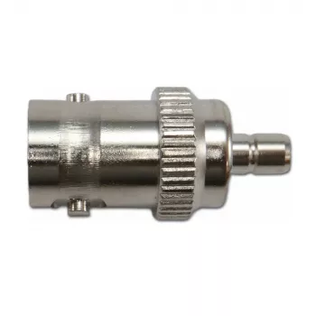 Telegärtner adattatore coassiale connettore femmina BNC su connettore maschio SMB, 50 Ohm, dritto J01008F0033